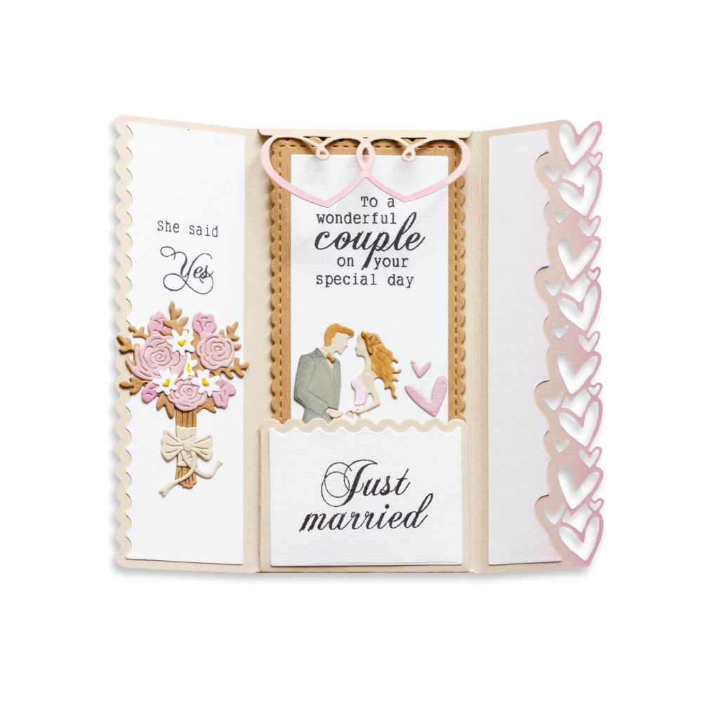 Heart Envelope Die Set