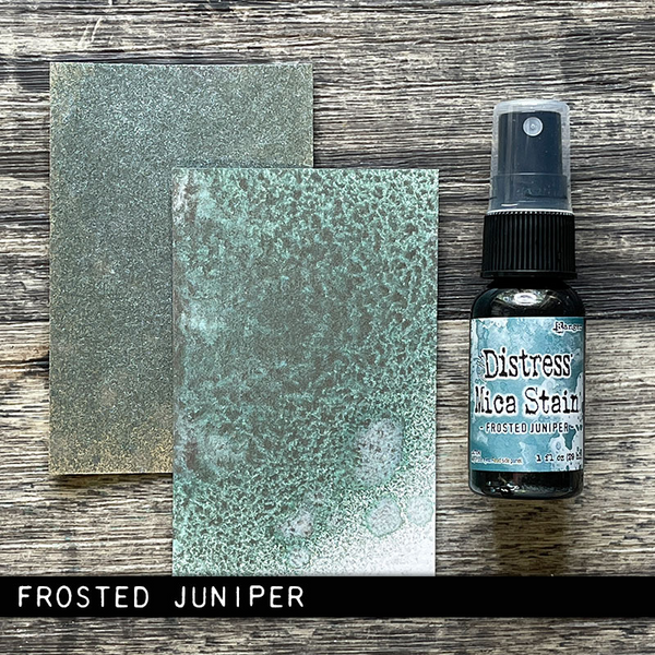 Frosted Juniper Distress Mica Stain {Holiday} | Tim Holtz