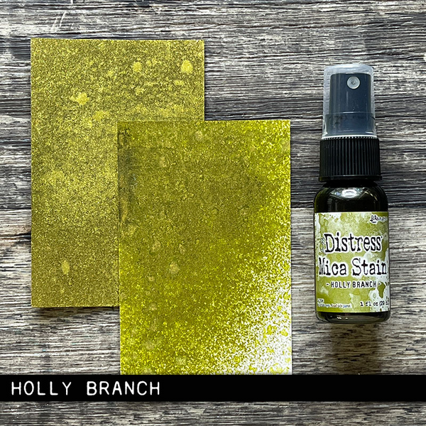 Holly Branch Distress Mica Stain {Holiday} | Tim Holtz