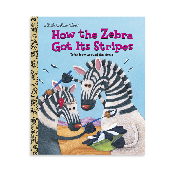 How the Zebra Got It's Stripes | Little Golden Book