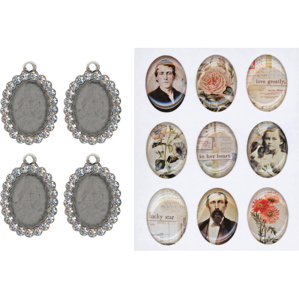 Jeweled Charms {retired} | idea-ology