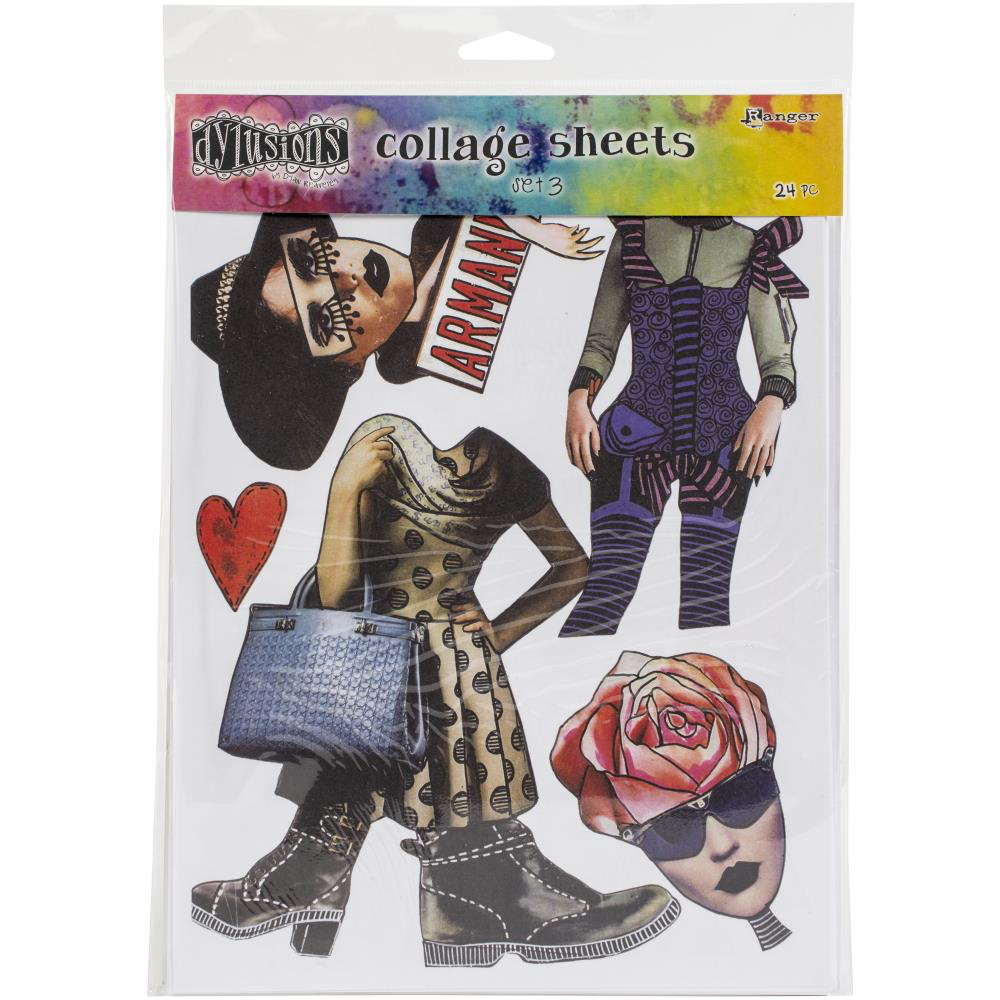 Collage Sheets | Set No. 3 | Dyan Reaveley