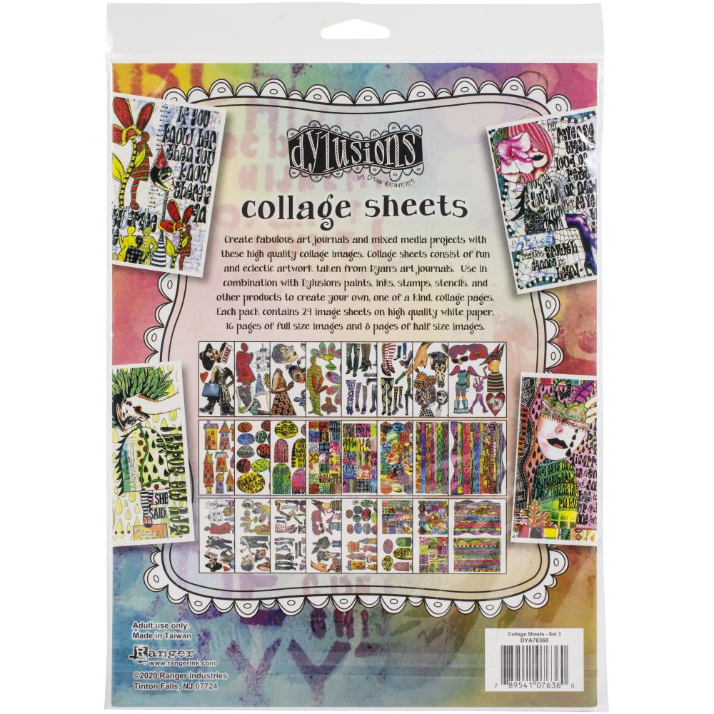 Collage Sheets | Set No. 3 | Dyan Reaveley