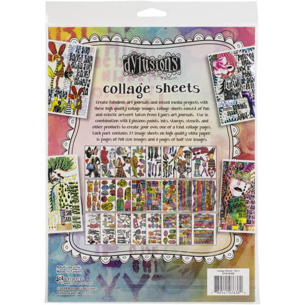 Collage Sheets | Set No. 3 | Dyan Reaveley