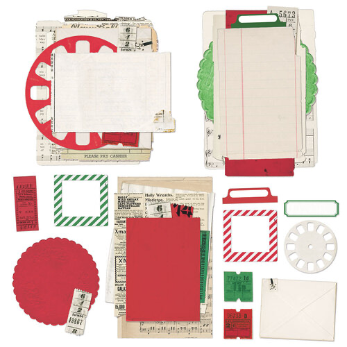 Vintage Artistry Noel Collage Stack