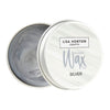 Silver Metallic Wax Tin