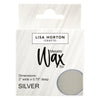 Silver Metallic Wax Tin