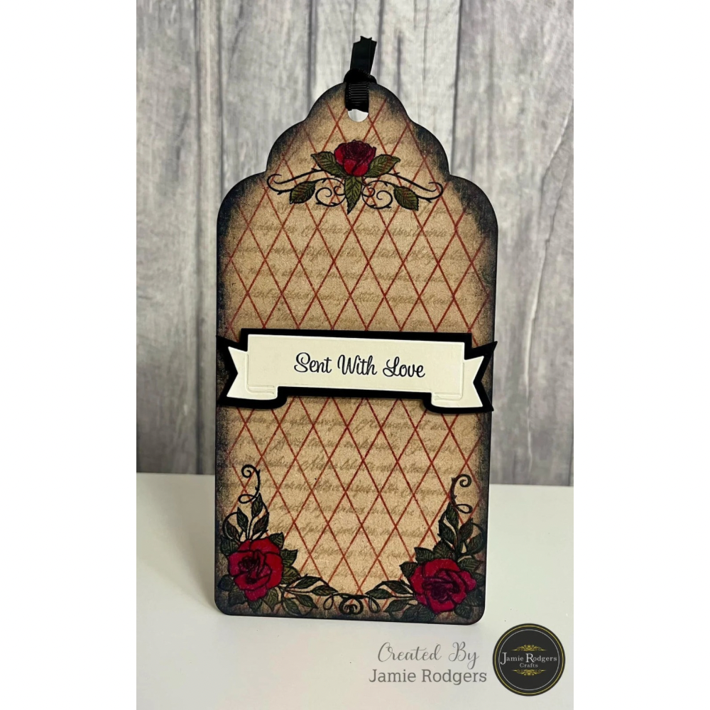 Lattice Elegance Clear Stamp Set