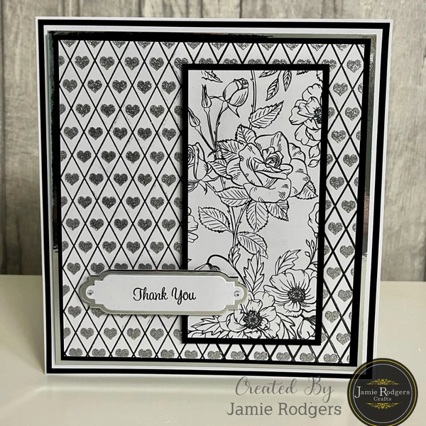Lattice Elegance Clear Stamp Set