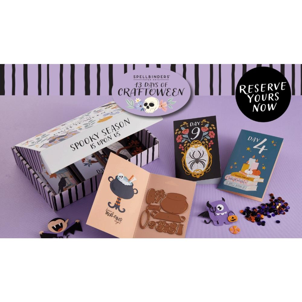 {preorder: ships 7/10} Spellbinders 13 Days of Craftoween Kit