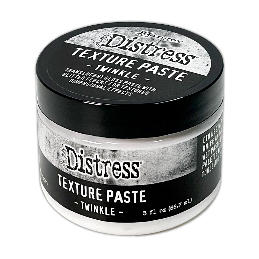 Twinkle Texture Paste {Christmas} | Tim Holtz Distress