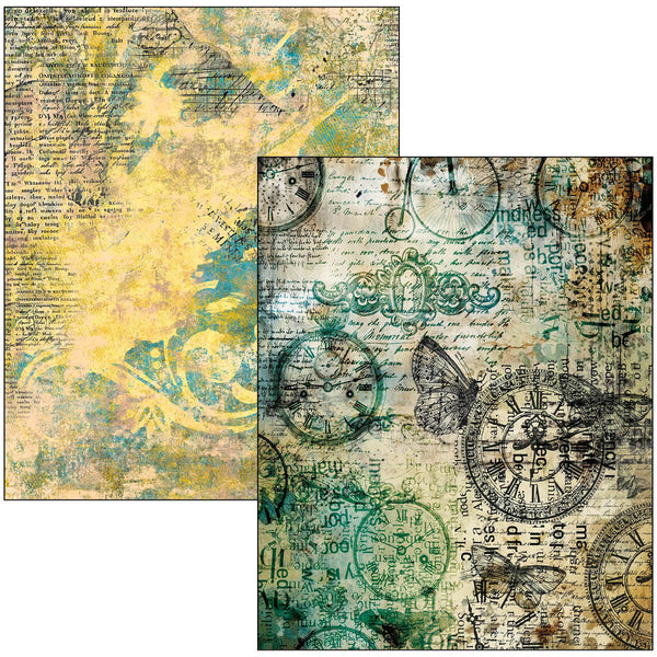 {back soon!} Time Capsule A4 Maxi Mixed Media Book