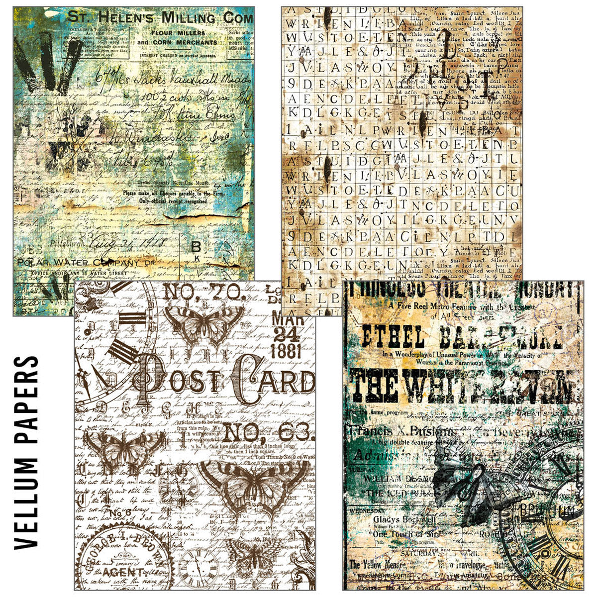 Time Capsule Craftmix A5 Tissue + Vellum Variety