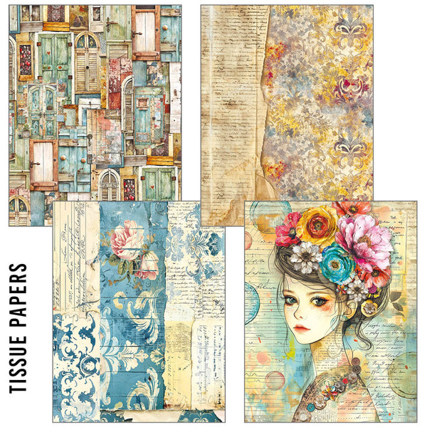 Quintessential Craftmix A5 Tissue + Vellum Variety