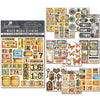 Grungy Tags Mixed Media Sticker Set