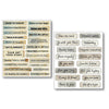 Little Words Mixed Media Sticker Set