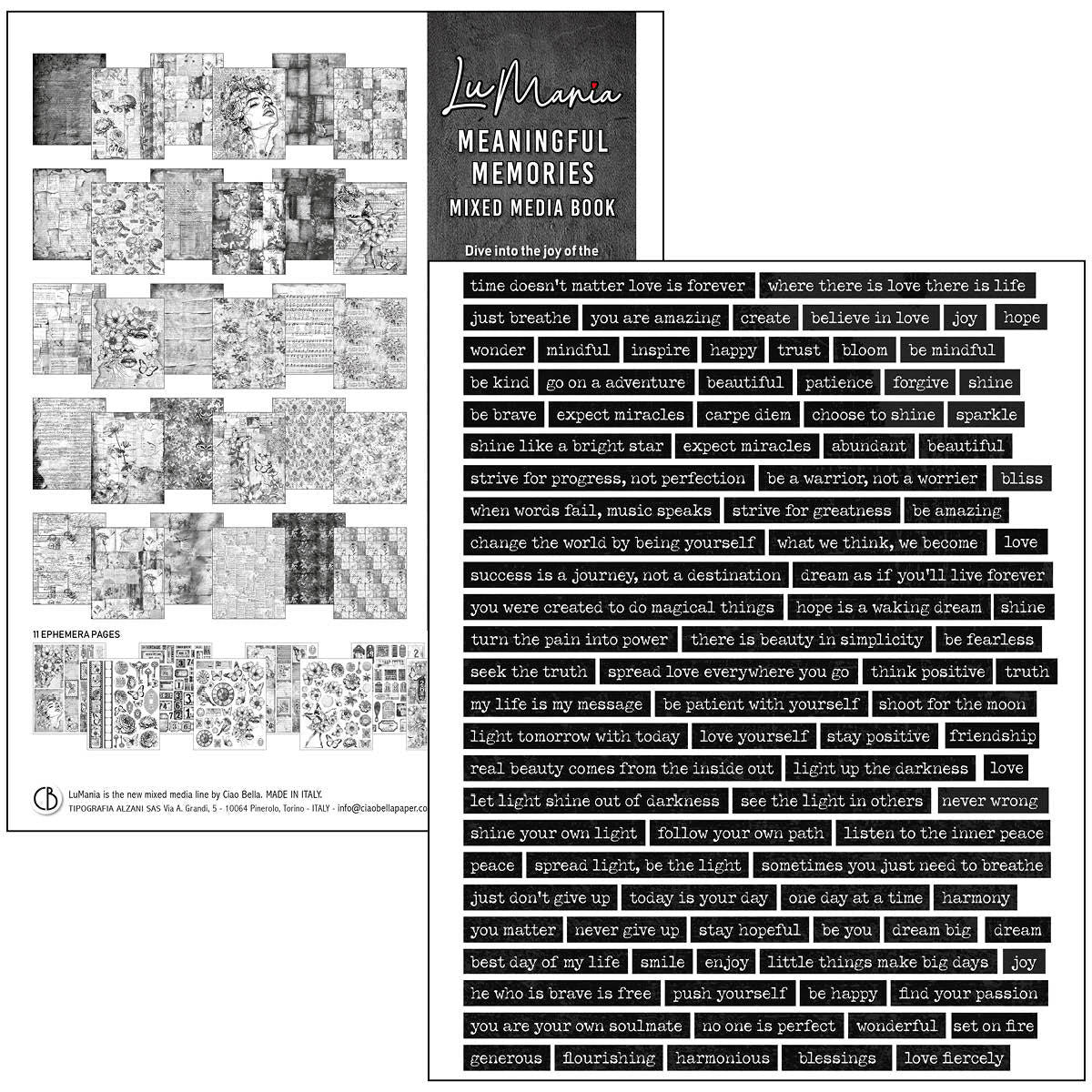 Meaningful Memories A4 Maxi Mixed Media Book