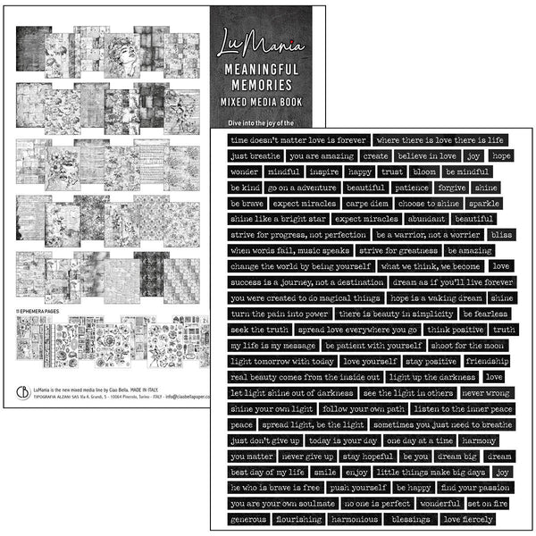 Meaningful Memories A4 Maxi Mixed Media Book