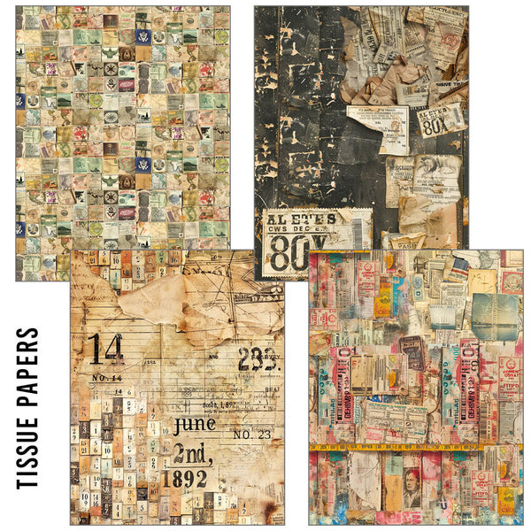 Journey Ahead Craftmix A5 Tissue + Vellum Variety