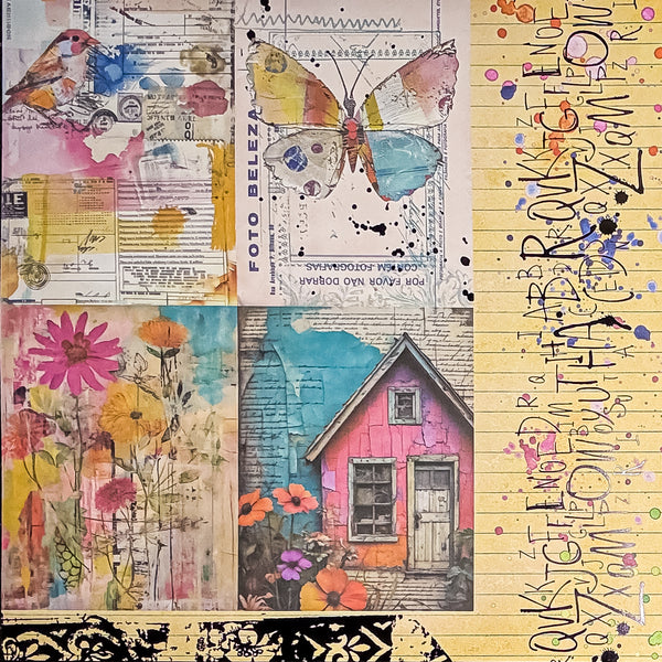 Beautifully Imperfect Designer 12x12 Paper Pack