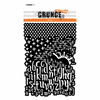 Letters and Texture Stencil Mask No.98 | Grunge Collection