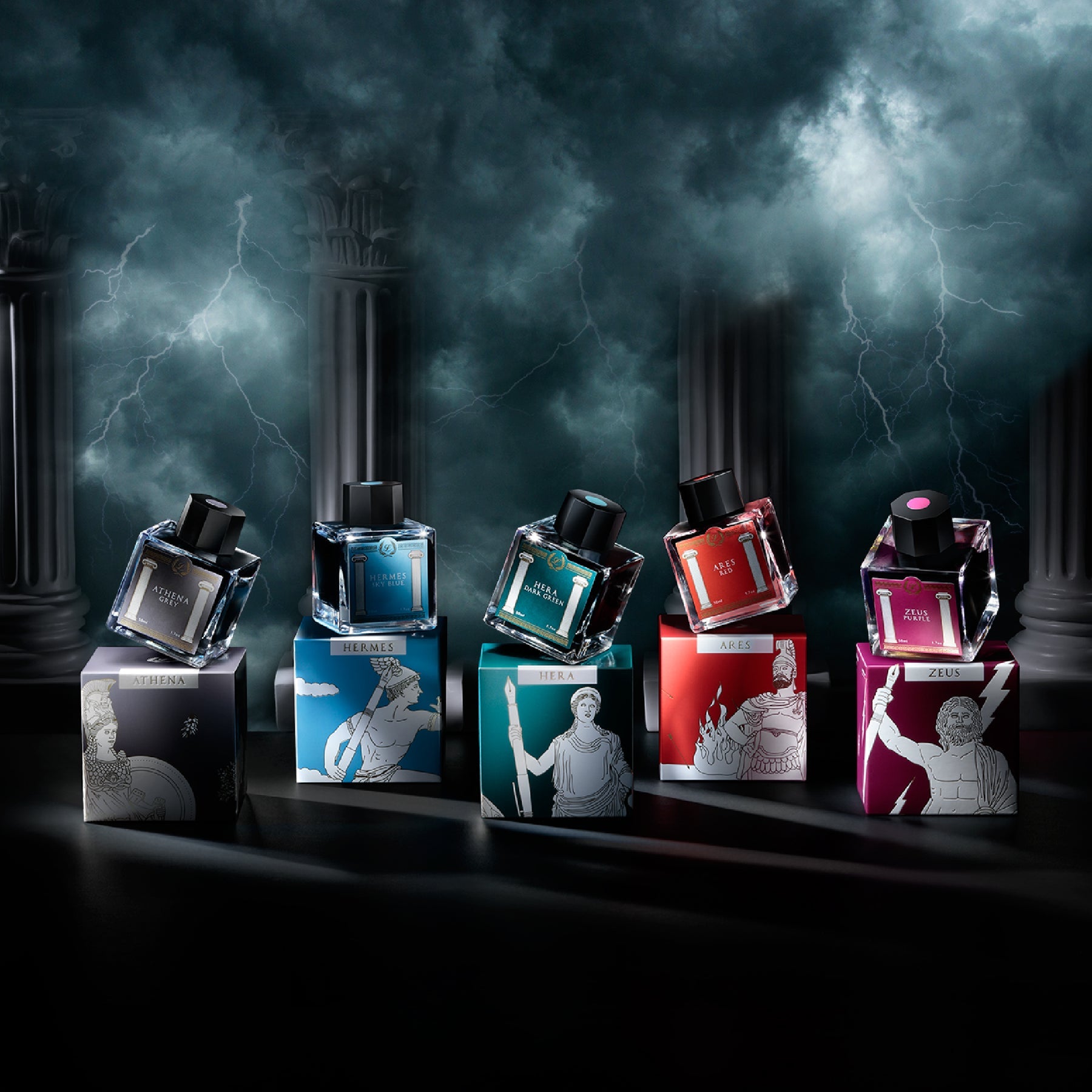 Athena Fountain Pen Ink | Greek Mythology II Series