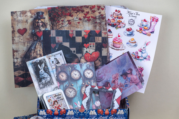 Alice Stationery/Craft Box