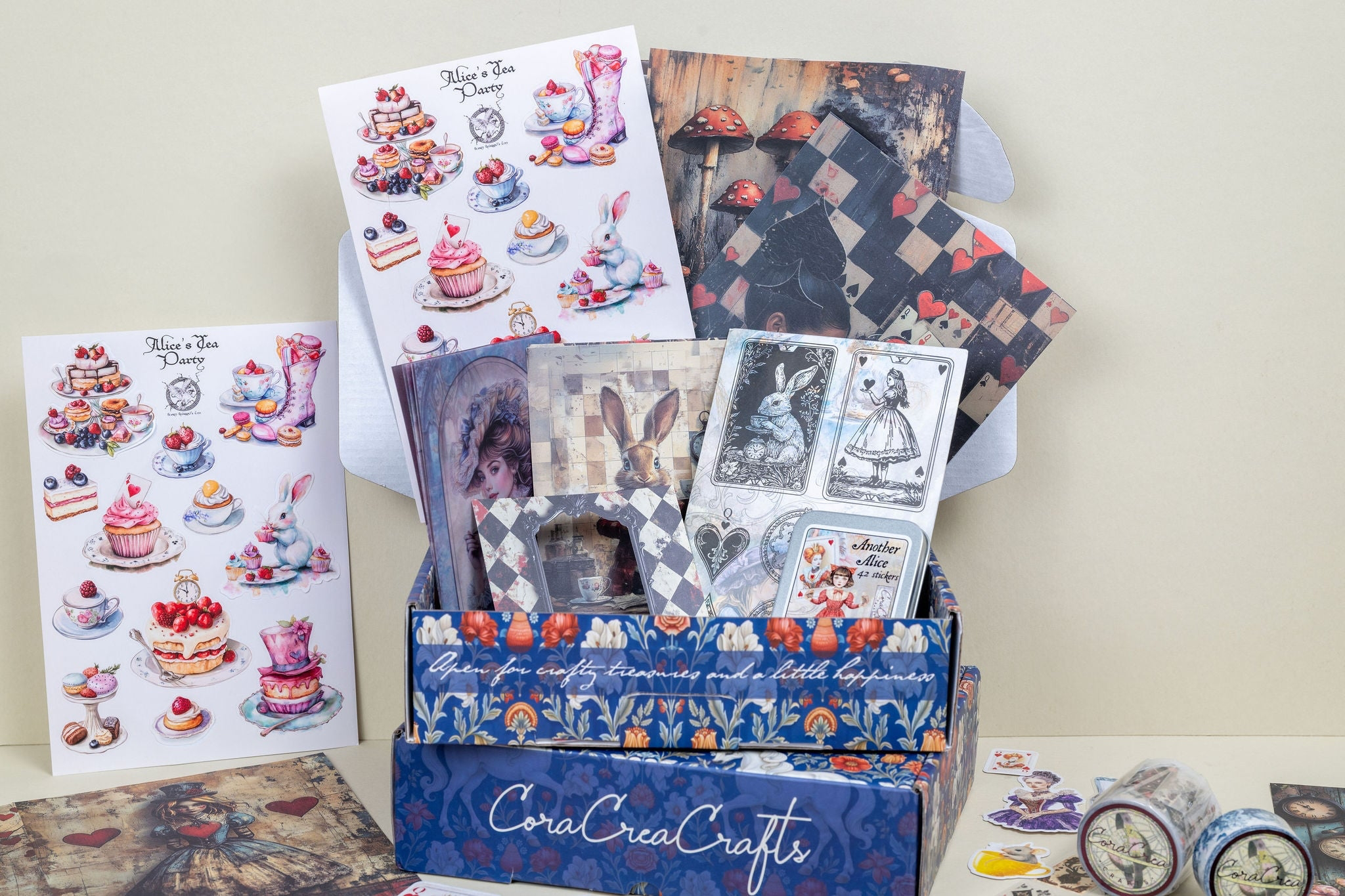 Alice Stationery/Craft Box
