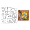 What’s Cookin’? Stamp / Stamp + Cut Set | Retro Kitchen