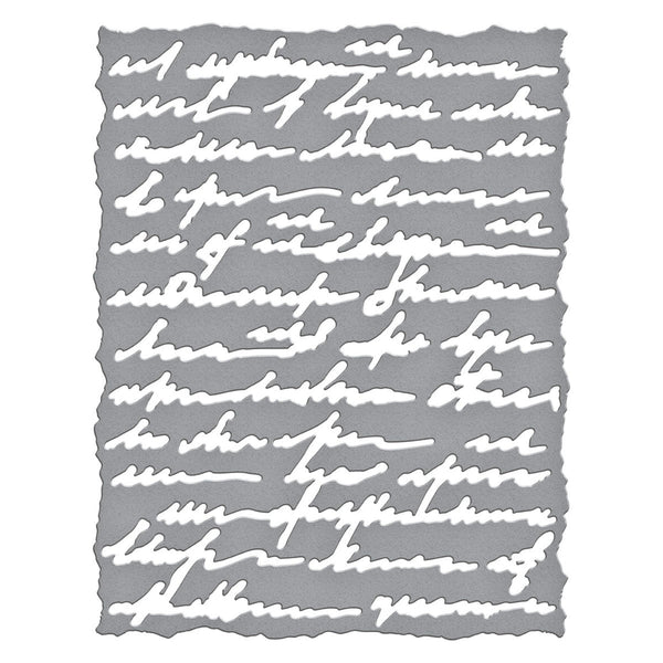 Deckled Edge Script Die Set | Beautifully Imperfect