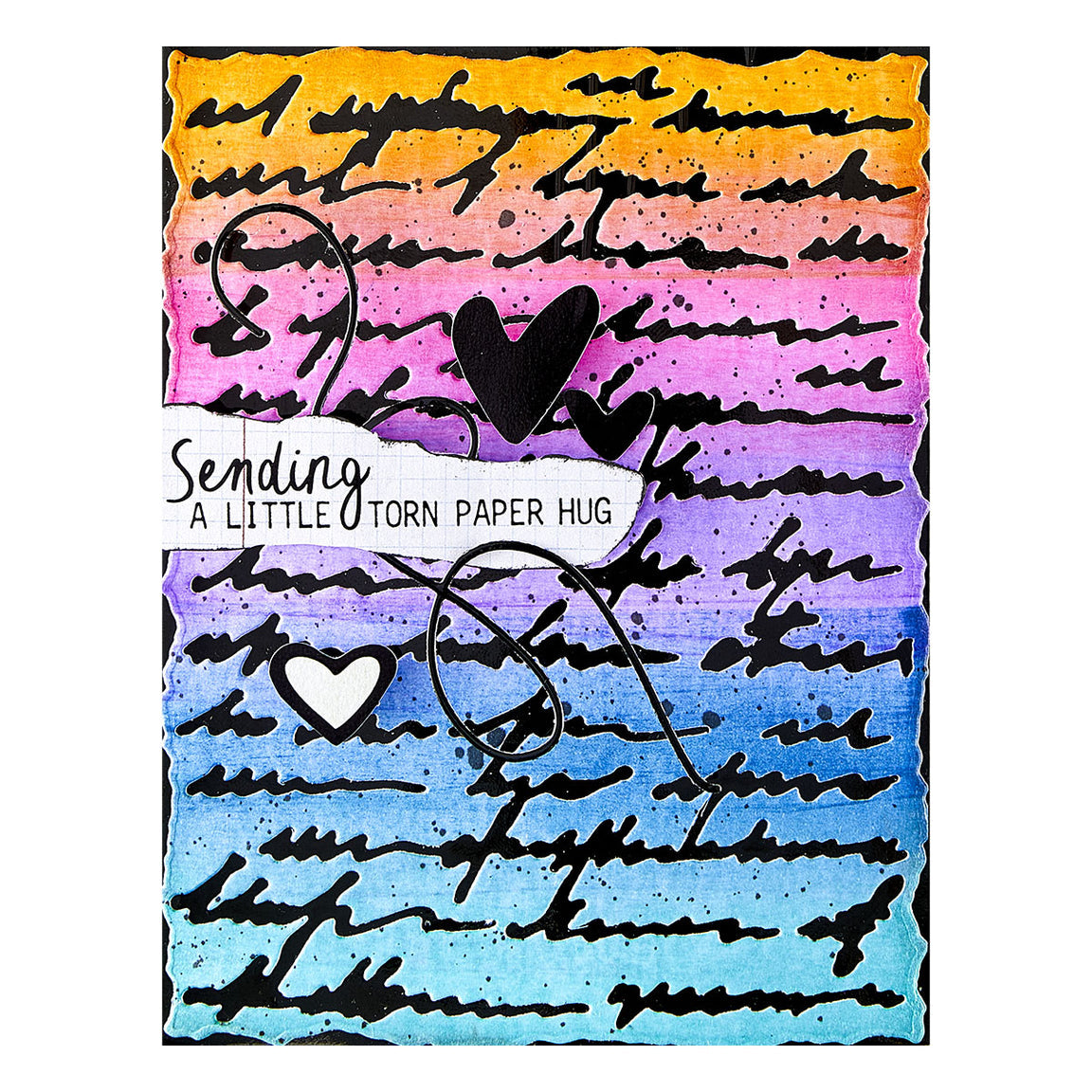 Deckled Edge Script Die Set | Beautifully Imperfect