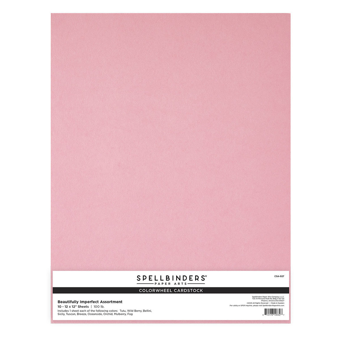 Beautifully Imperfect Coordinating Cardstock Pack