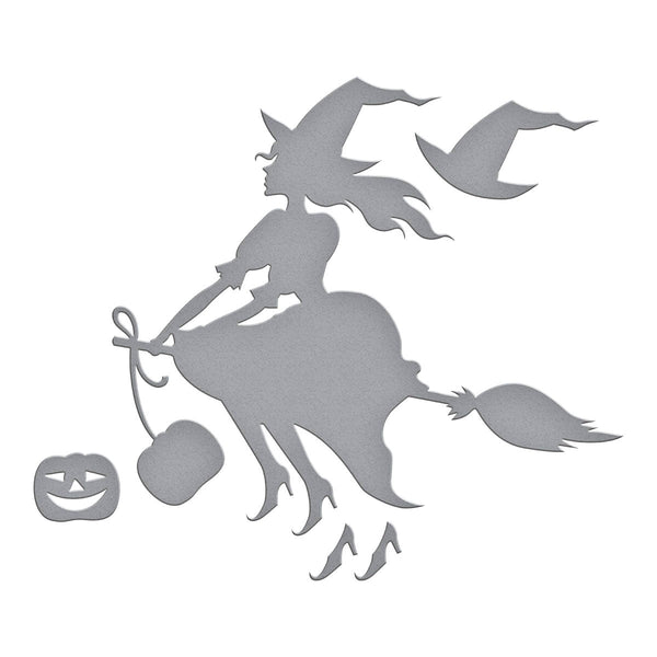 Witchin’ Heels Etched Die Set | Happy Haunting