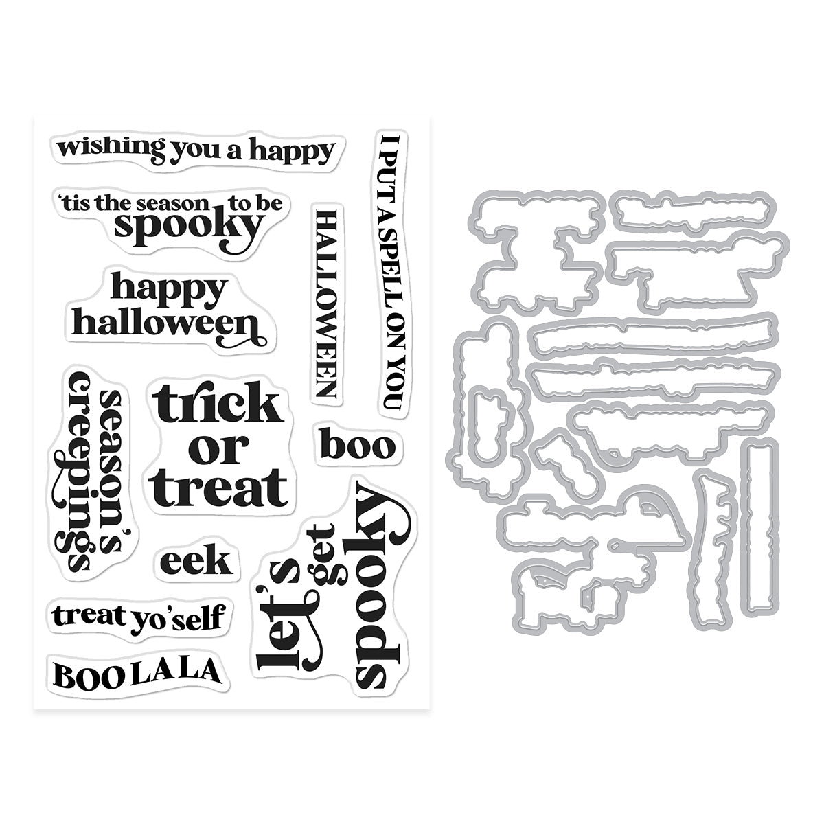 Season’s Creepings Stamp + Cut Set | Hocus Pocus
