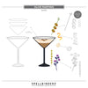 Olive Martinis Etched Dies | Happy Hour