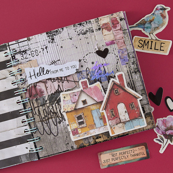Beautifully Imperfect Die Cut Sentiments