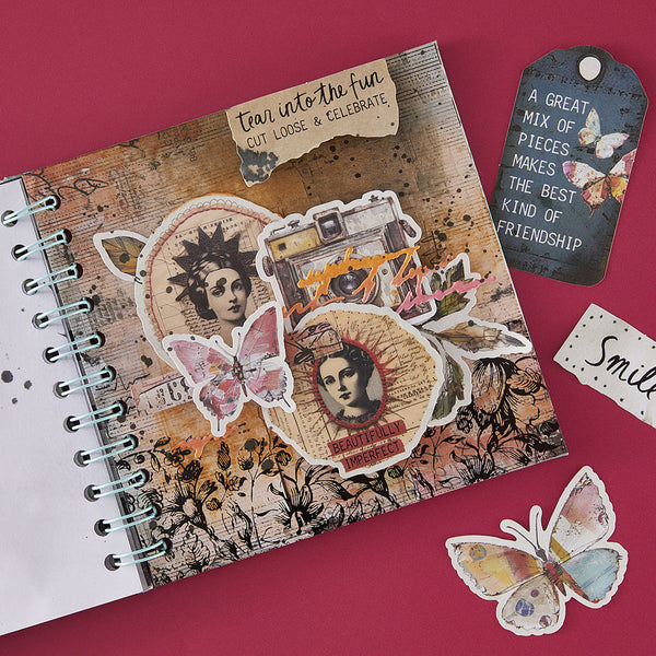 Beautifully Imperfect Die Cut Sentiments