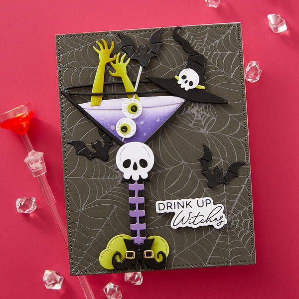 Boos! Cocktails Etched Dies | Happy Hour