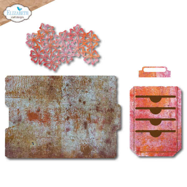 Floral Slots File Folder | Art Journal Specials