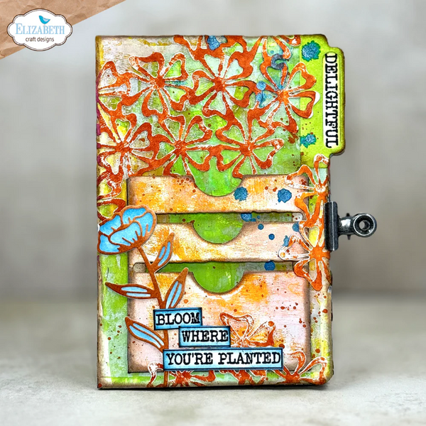 Floral Slots File Folder | Art Journal Specials
