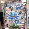 Summer Flower Stamp and Die Set | Art Journal Specials