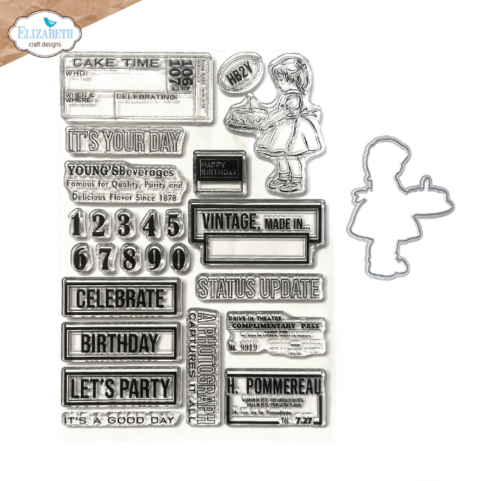Celebrations 2 Stamp + Die Set | Planner Essentials