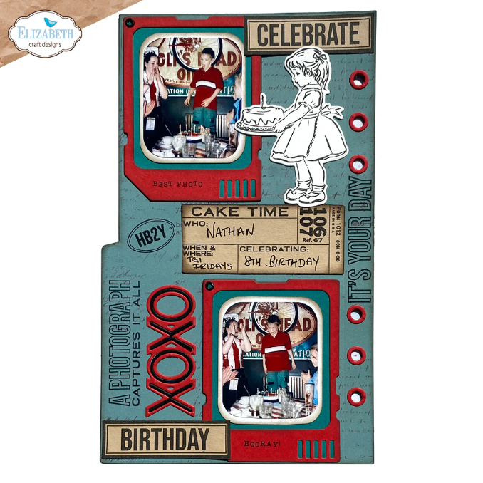 Celebrations 2 Stamp + Die Set | Planner Essentials
