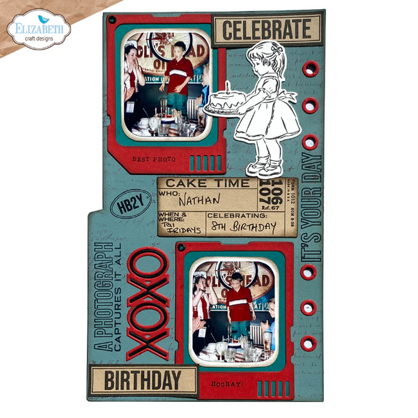 Celebrations 2 Stamp + Die Set | Planner Essentials