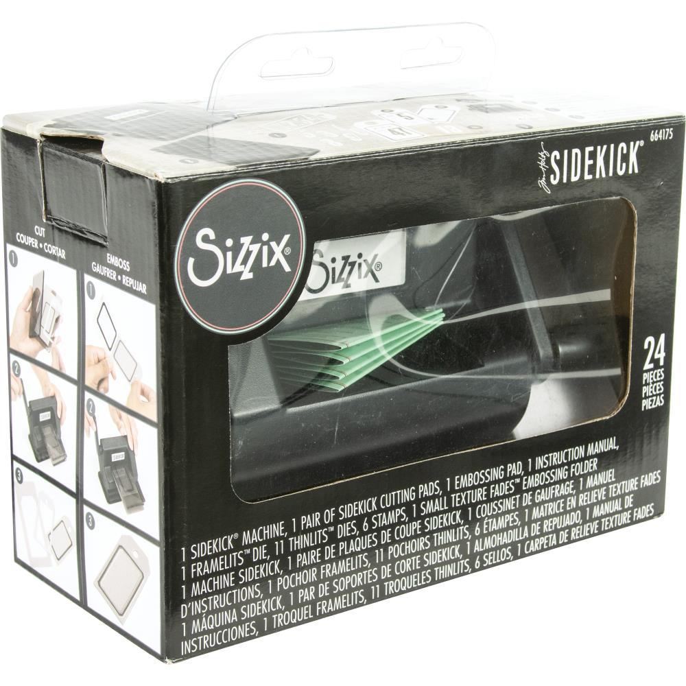 Tim Holtz Edition Black Sidekick Machine Starter Kit