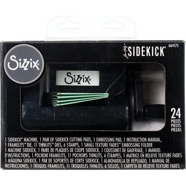 Tim Holtz Edition Black Sidekick Machine Starter Kit