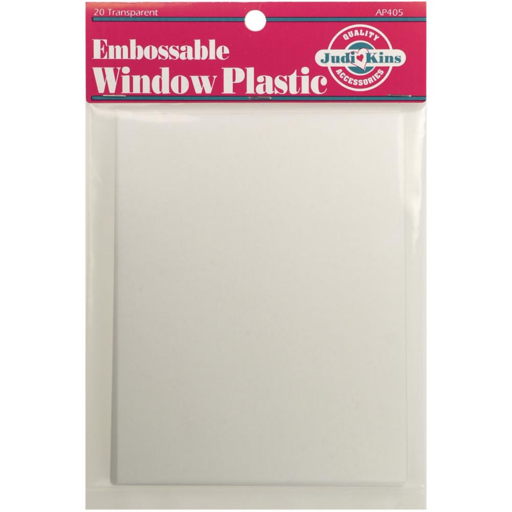 Embossable Window Plastic A2 Sheets 20pk