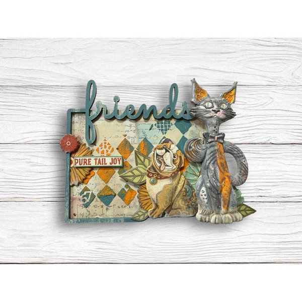 {coming soon!} Rhombus Pattern 8x10 Stencil | Furry Friends