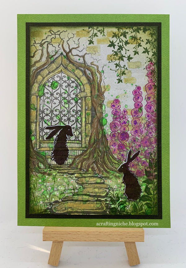 Forest Temple Clear Stamp Set