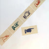 Perforated Hands Washi Tape